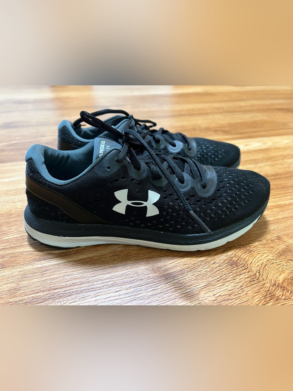 Under Armour charged impulse Black Athletic Sneakers